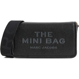Marc Jacobs The Leather Mini Crossbody Bag - Black